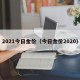 2021今日金价（今日金价2020）