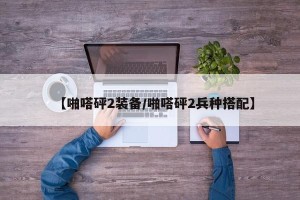 【啪嗒砰2装备/啪嗒砰2兵种搭配】